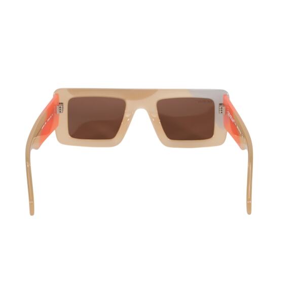 Off-White SEATTLE Square Sunglasses - Multicolor Sand - NWT - Picture 5 of 7